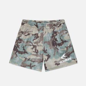 Madrid Camo Football Shorts