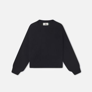 Martine Black Knit