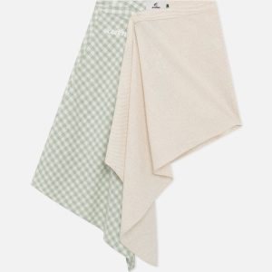 Mixed Green Skirt
