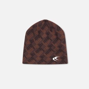 Monogram Brown Beanie