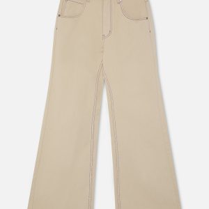New Flared Ecru Pants