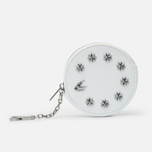 Night White Keychain Wallet