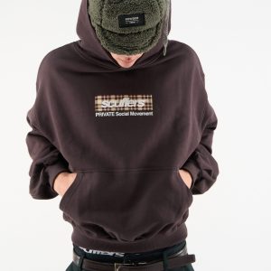 Private Brown Hoodie