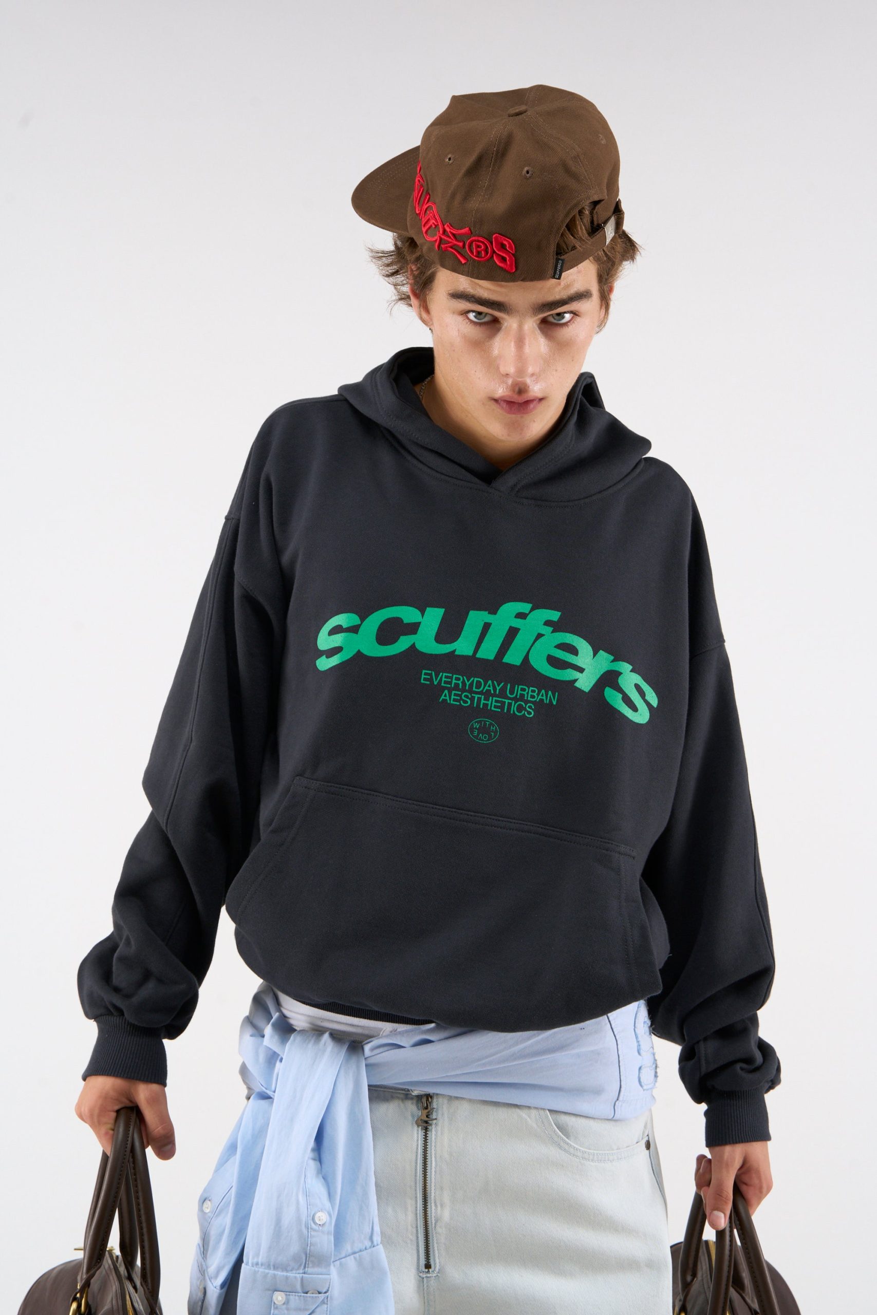 Iconic Dark Grey Hoodie - Image 5