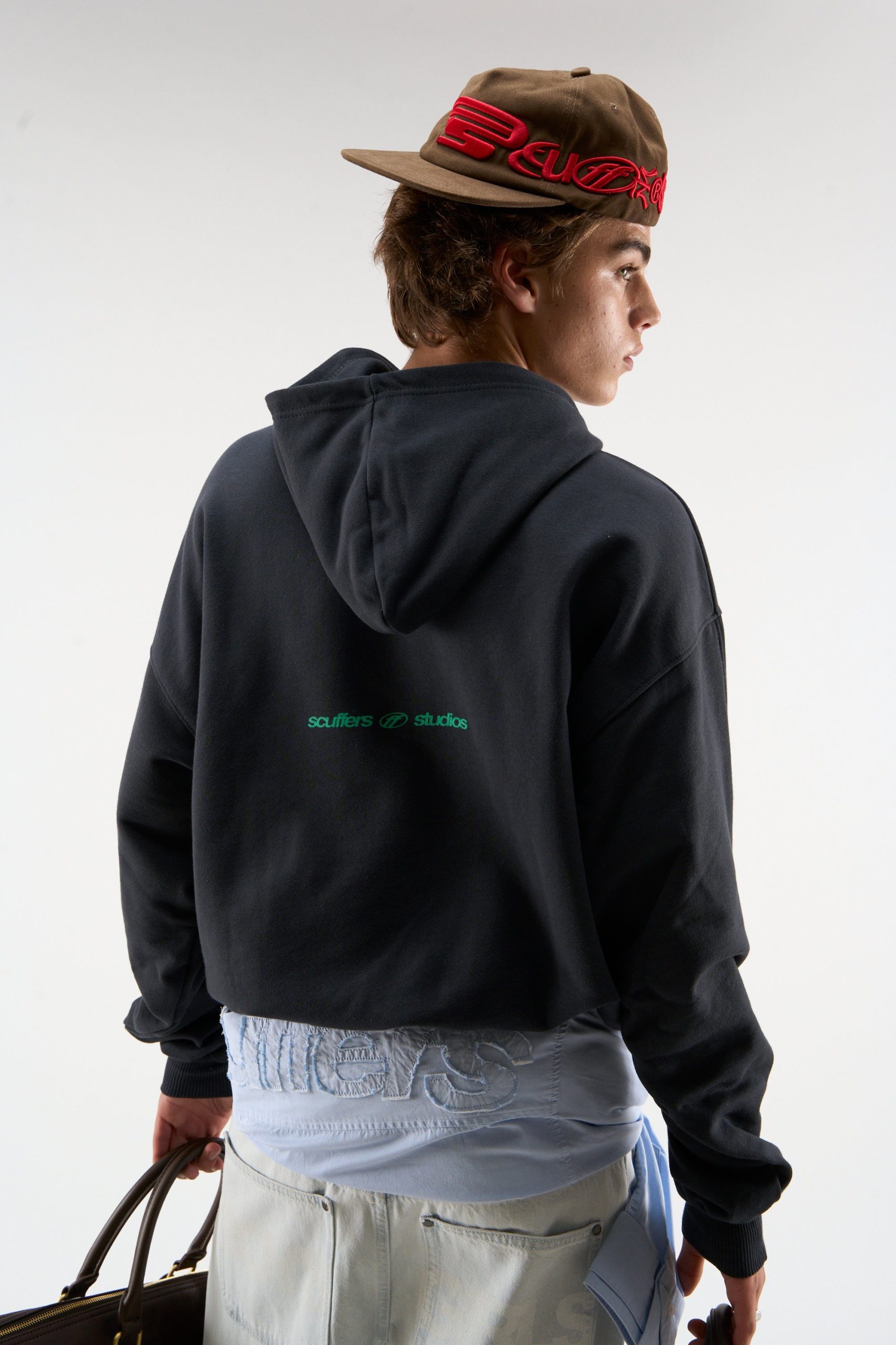 Iconic Dark Grey Hoodie - Image 3