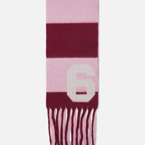 Picadilly Burgundy Scarf