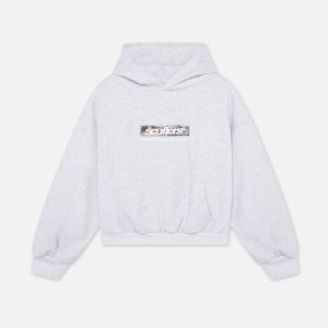 Private Grey Melange Hoodie