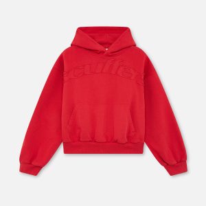 Raw Red Hoodie