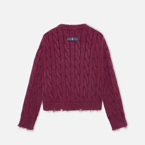 Trench Jersey Burgundy