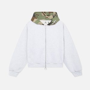 Mask Light Grey Zipper