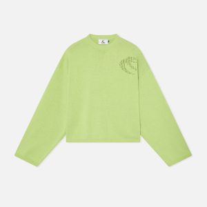 New Moon Green Knit