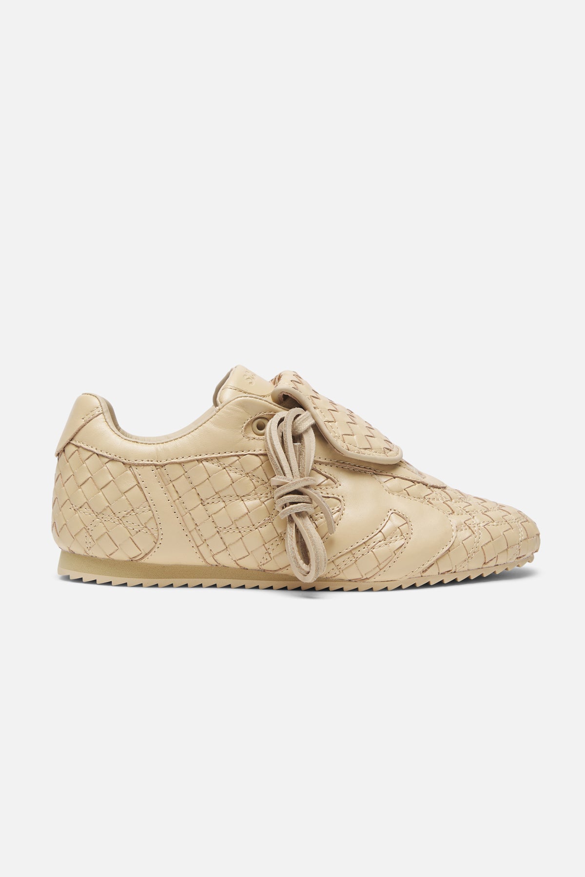 Iconic Braided Beige Sneaker - Image 2