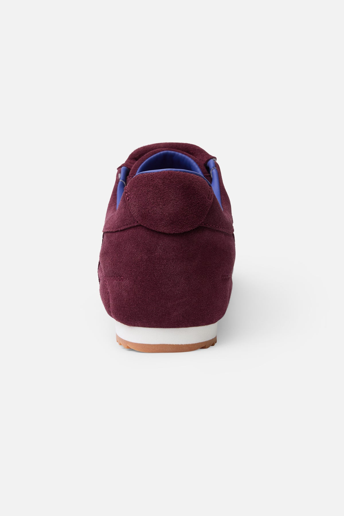 Iconic Suede Burgundy Sneaker - Image 3