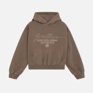 Signature Brown Hoodie