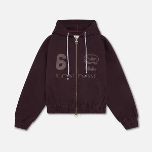 Slam Burgundy Jacket