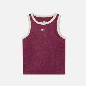 Sport Burgundy Tank Top