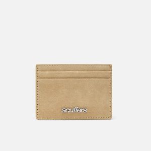 Suede Ecru Wallet