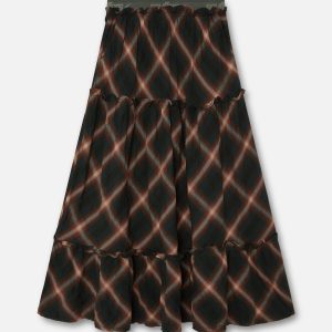 Tartan Midi Skirt