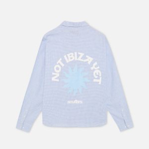 Twin Checkered Blue Shirt