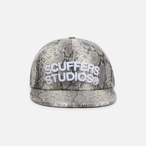 Worldwide Grey Snake Cap
