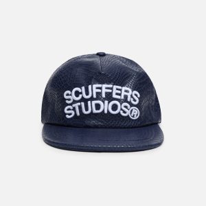 Worldwide Navy Snake Cap