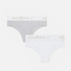 Basic Grey & White Shorties