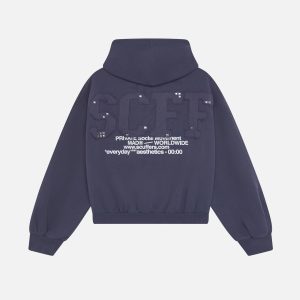 Worldwide Blue Hoodie