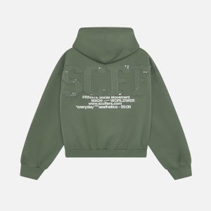 Worldwide Green Hoodie