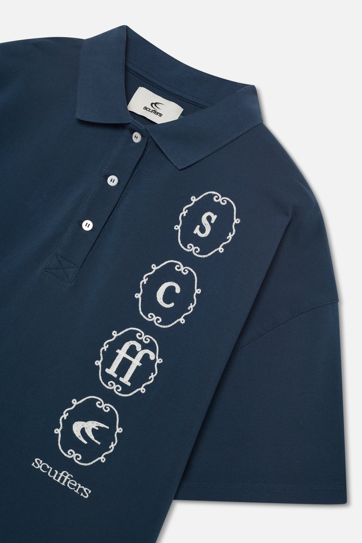Barcelona Navy Polo - Image 7