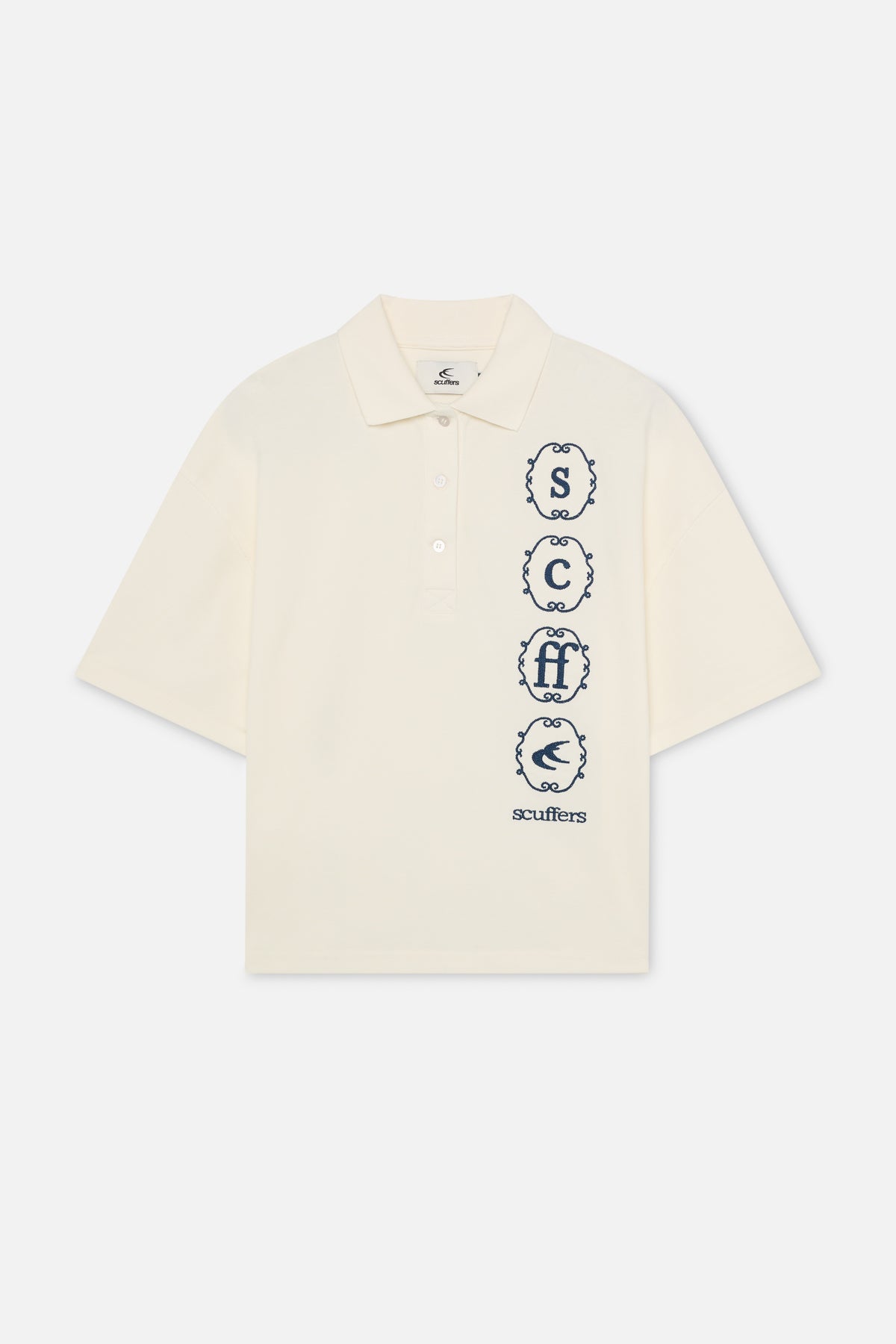 Barcelona White Polo - Image 4