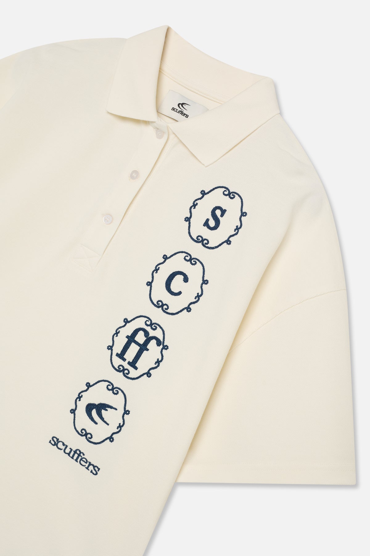 Barcelona White Polo - Image 6